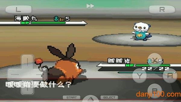 口袋妖怪黑白游戏截图