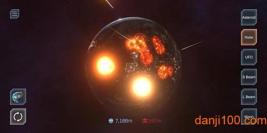 星球爆炸模拟器中文汉化版(Solar Smash)截图