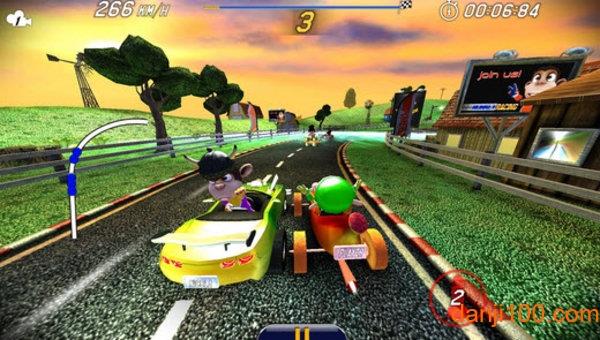 猴子卡丁车游戏截图