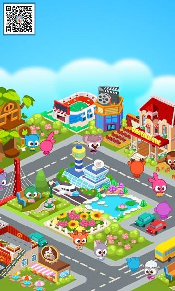 泡泡兔城市游戏截图