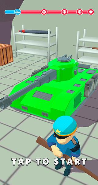 坦克指挥官3D陆军突击手游截图