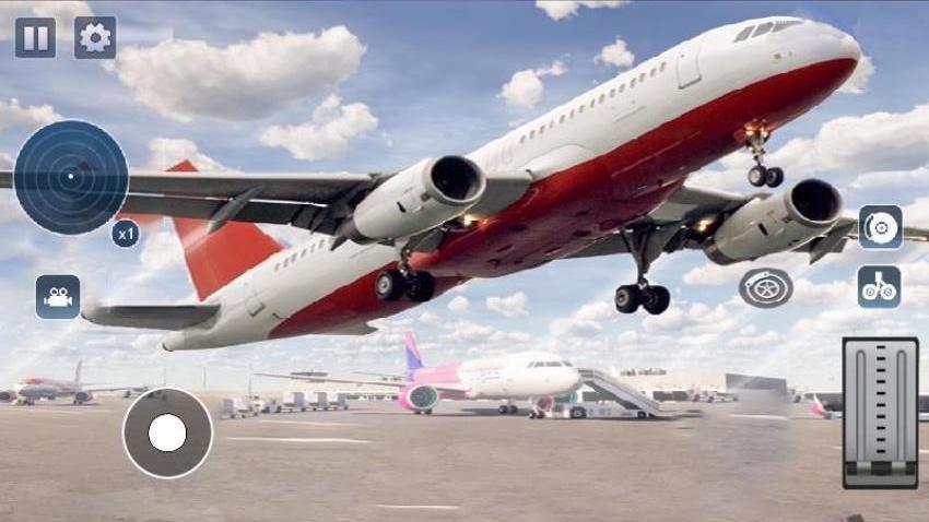 空中飞机飞行游戏截图