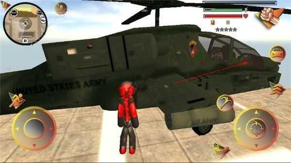 火柴人绳索英雄2游戏截图