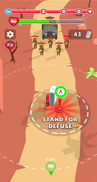 坦克指挥官3D陆军突击手游截图