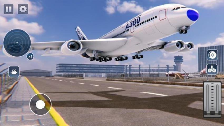 空中飞机飞行游戏截图