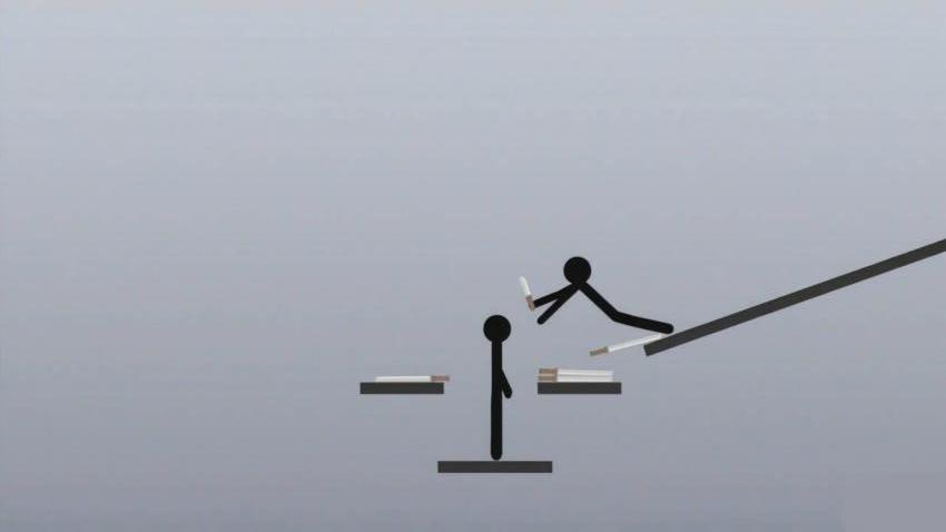 火柴人扔剑游戏截图