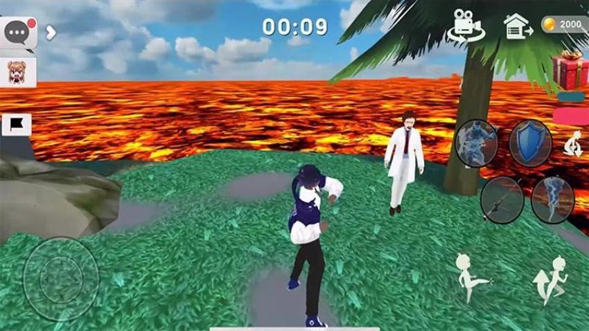 熔岩逃亡跑酷游戏