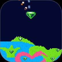 俄罗斯流沙方块游戏