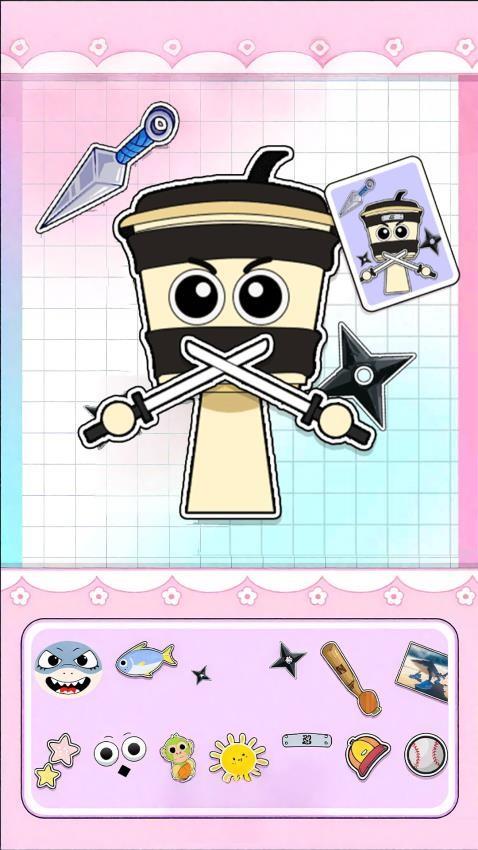 自制盲盒贴纸手游