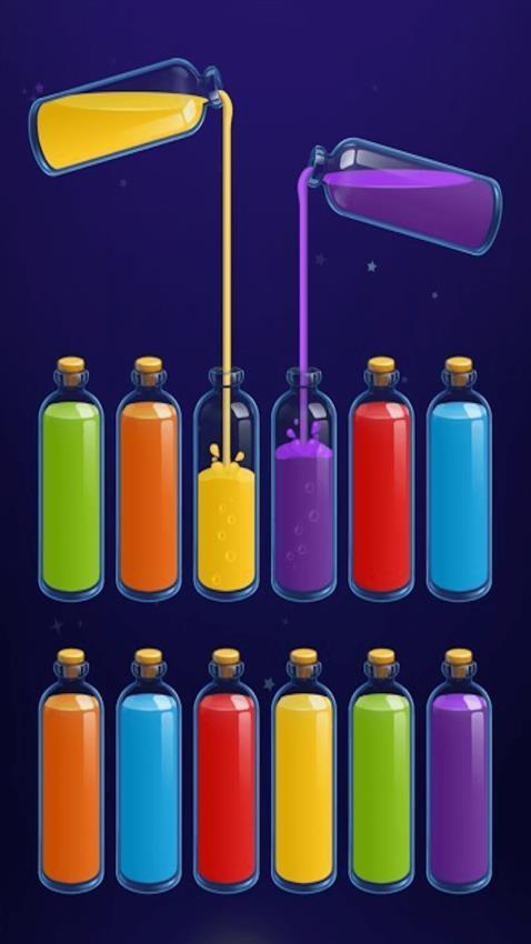 烧脑的瓶子游戏