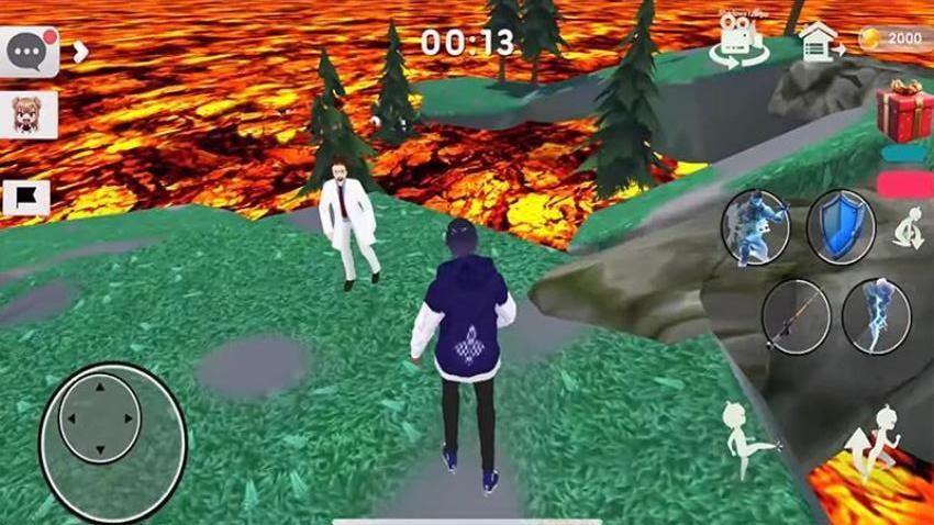 熔岩逃亡跑酷游戏截图