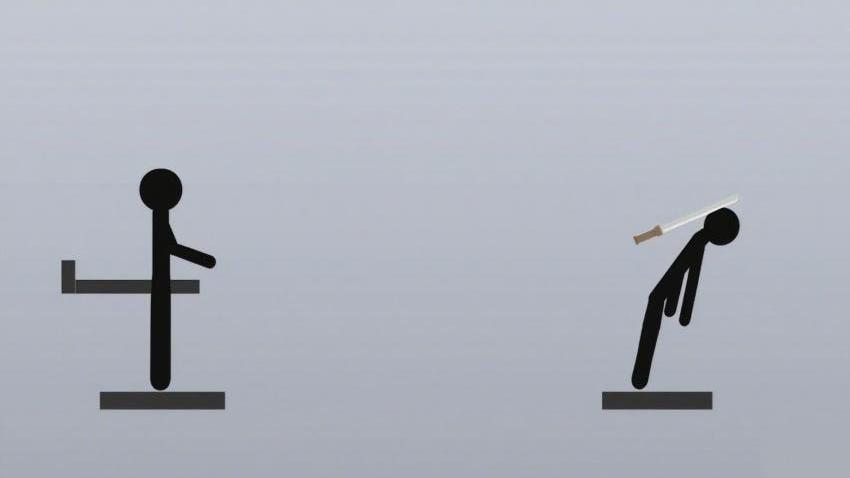 火柴人扔剑游戏