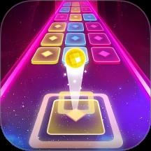 天空滚动球球游戏