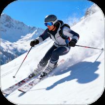 雪山滑雪冲刺游戏