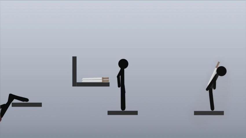 火柴人扔剑游戏截图