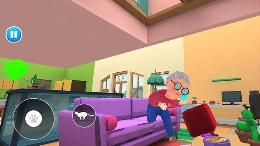 坏猫和奶奶游戏截图