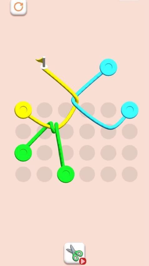 绕绳子挑战游戏