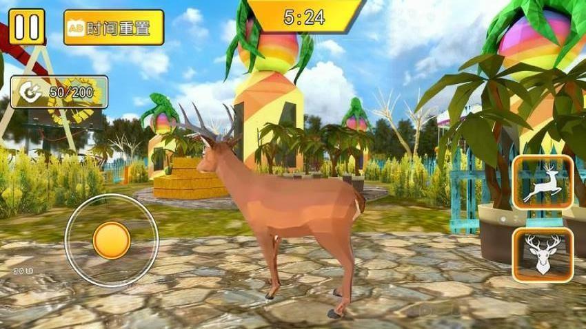 疯狂动物冒险游戏