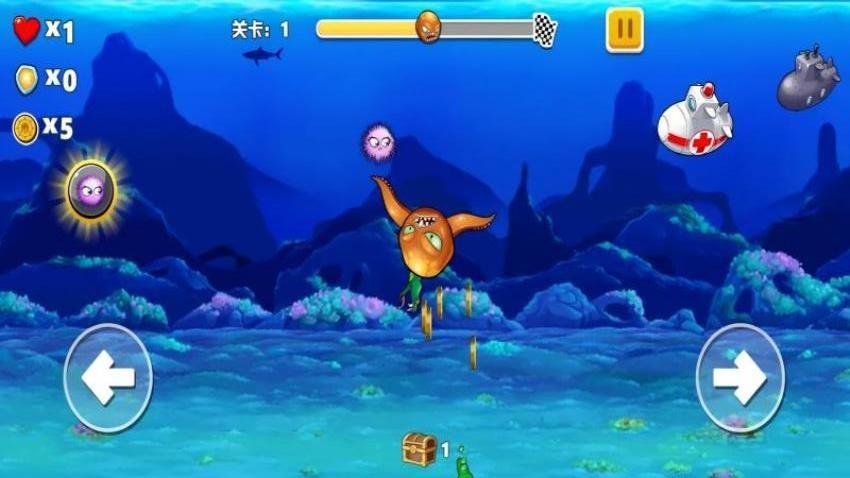 变异的八爪鱼游戏