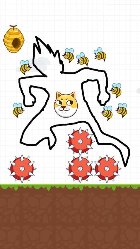 一笔画益智闯关游戏截图