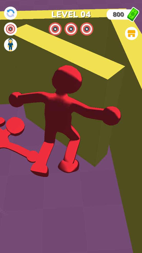 盾牌英雄3D游戏(Hero Battles Now)截图