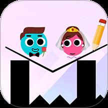 划线救球球游戏