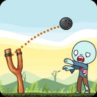 弹弓僵尸战争游戏(Angry zombies)