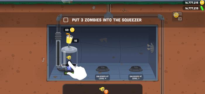 僵尸榨汁机英文无限金币钻石版