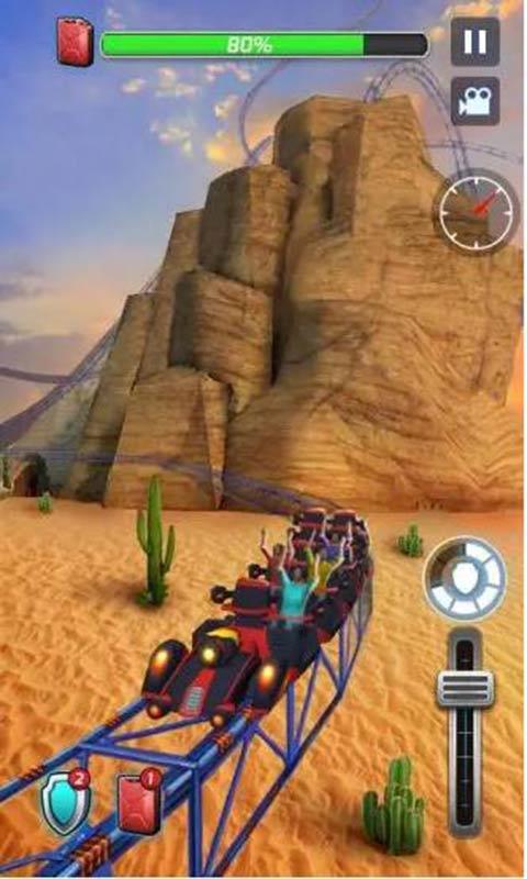 过山车3D截图