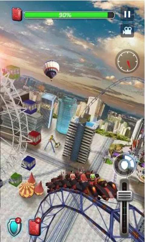 过山车3D截图