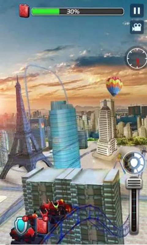 过山车3D截图