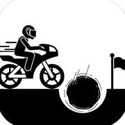 画线摩托车